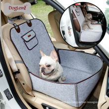 Doglemi Front or Back Protector Hammock for Dog Felt Pet Dog Car Seat Cover